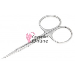 Forfecuta Amy Group pentru cuticule AMG18 Argintie cu varf curb Extra Quality